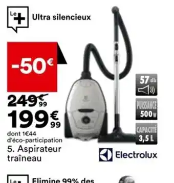 BUT Aspirateur traîneau offre