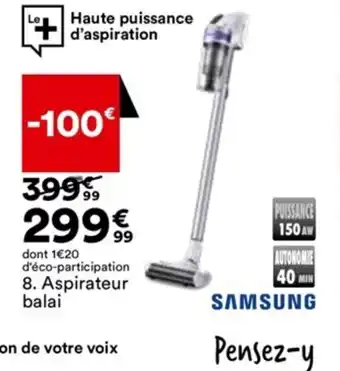 BUT Aspirateur balai offre