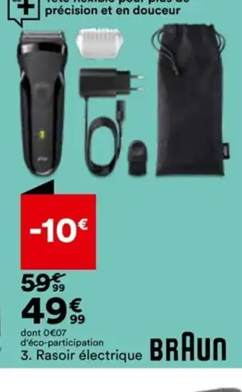 BUT BaByliss 3. Rasoir électrique offre
