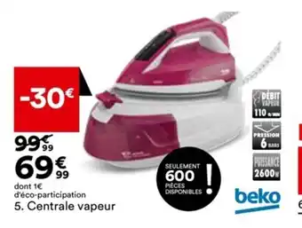 BUT Centrale vapeur offre