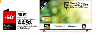 BUT Téléviseur offre