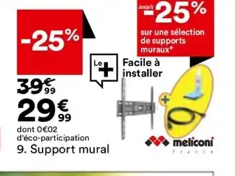 Support mural