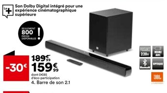 BUT Barre de son 2.1 offre