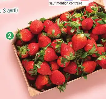 Migros Fraises De Carpentras offre