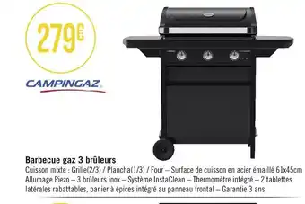 Campingaz barbecue gaz 3 brûleurs