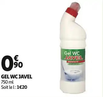 Auchan Javel gel wc offre