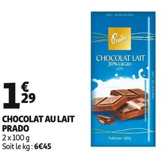 Prado chocolat au lait