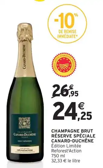 Canard-duchêne champagne brut réserve spéciale