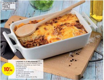 Intermarché Lasagne à la bolognaise offre