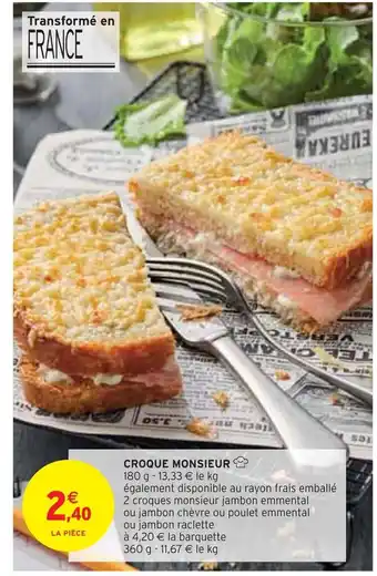 Croque monsieur