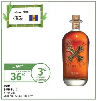 Intermarché Rum bumbu offre