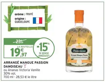 Damoiseau arrangé mangue passion
