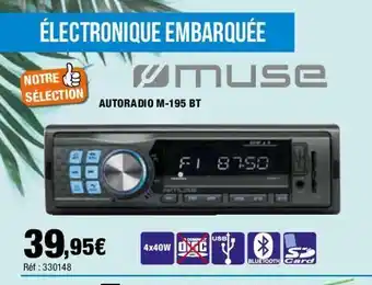 Autobacs Autoradio m-195 bt offre