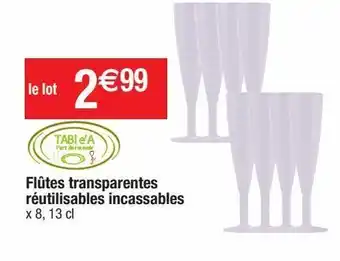 Cora x Carrefour Verres en plastique offre