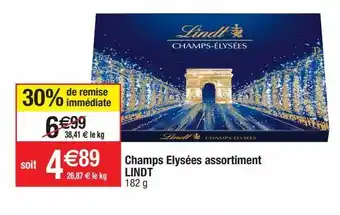 Chocolats lindt