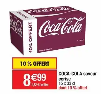 Cora x Carrefour Boissons coca cola offre
