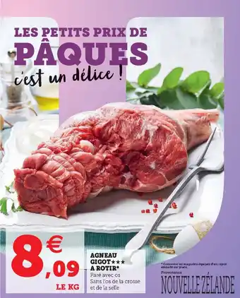 Super U Agneau Gigot offre