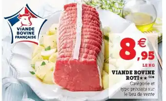 Super U Viande Bovine Roti offre