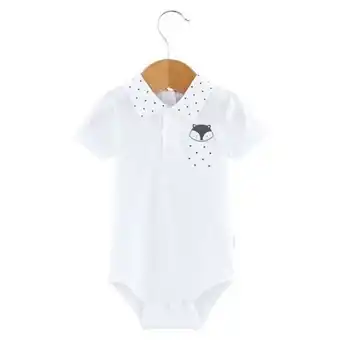 Body col polo collection little foxblanc