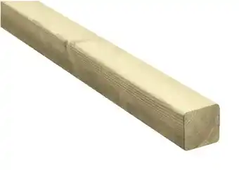 Brico Dépôt Blooma poteau bois vert - h. 2,40 m section 7 x 7 cm offre