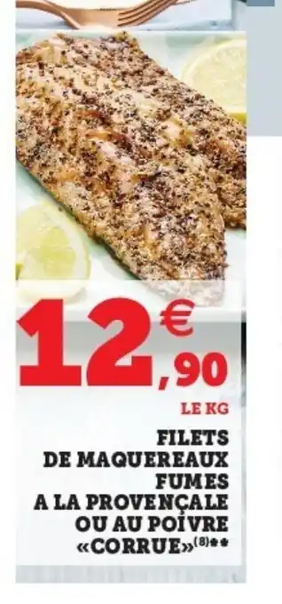 Super U Filets De Maquereaux Fumes offre