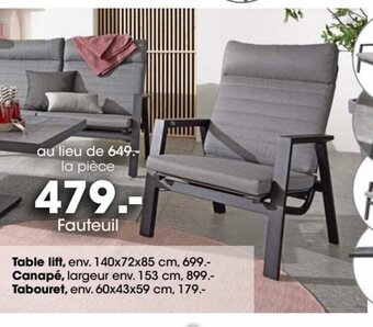 Möbel Martin Fauteuil offre