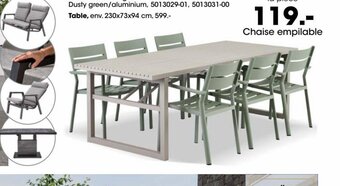 Möbel Martin Chaise empilable offre