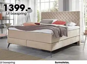Möbel Martin Lit boxspring offre