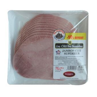 Auchan Les chti'tes tranches gourmets charcutiers offre
