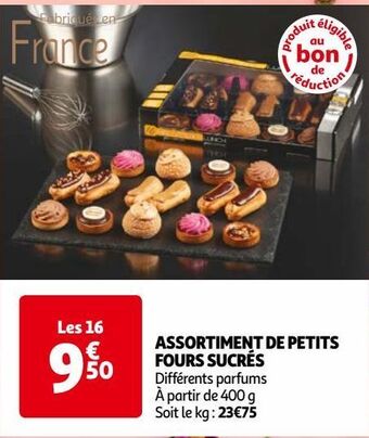 Auchan Assortiment de petits fours sucrés offre