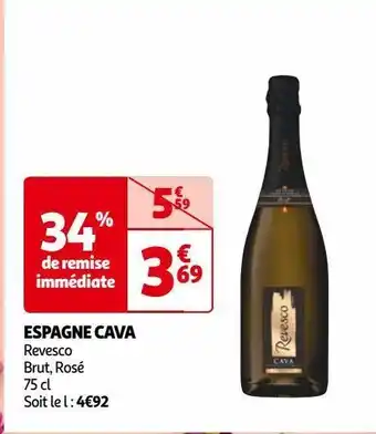 Auchan Espagne cava offre