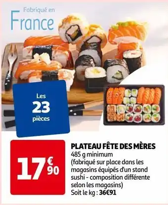 Auchan Plateau fête des mères offre