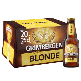 Auchan Bière blonde grimbergen offre
