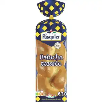 Auchan Brioche tressée nature pasquier offre