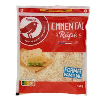 Auchan Supermarché Emmental râpé auchan offre