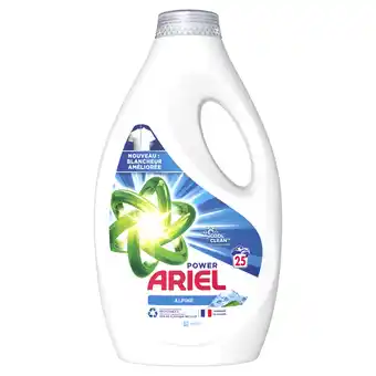 Auchan Supermarché Lessive liquide alpine ariel offre
