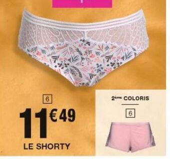 Cora x Carrefour Shorty offre