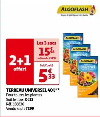 Terreau universel 40 l
