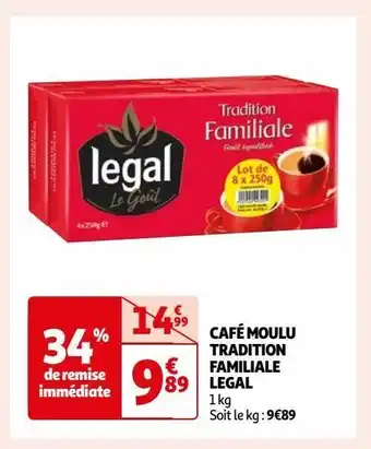 Café moulu tradition familiale legal
