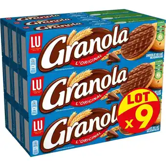 Auchan Supermarché Biscuits granola lu offre