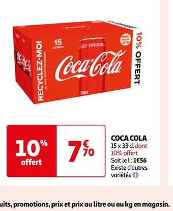 Auchan Supermarché Coca cola coca cola offre