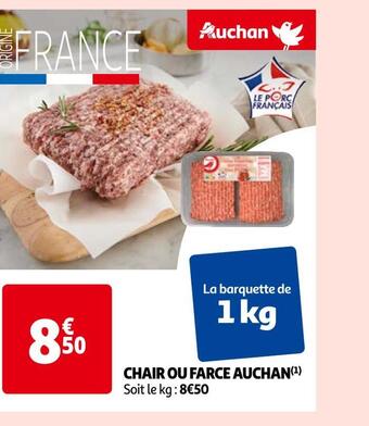Auchan Auchan chair ou farce offre