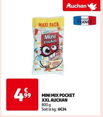 Auchan Auchan mini mix pocket xxl offre