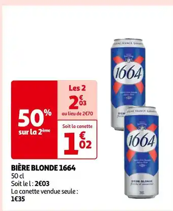 1664 bière blonde