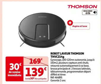 Auchan Thomson robot laveur thvc214g offre