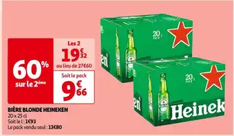 Heineken bière blonde