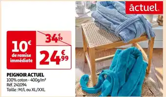 Actuel peignoir