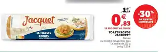 Toast Ronds Jacquet