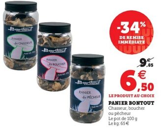 Super U Panier Bontout offre