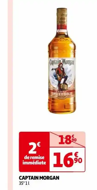 Auchan CAPTAIN MORGAN 35°11 offre